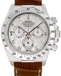Rolex Daytona 116519 White Gold Diamond Dial