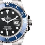 Rolex Submariner Date White Gold Blue Dial